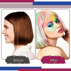 Silicone Hair Highlighting Cap with Hook, Gloves