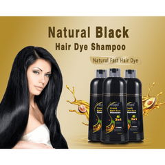 500ml Hair Dye Shampoo Ginger Extract Long Lasting Hair Dye For Men Women