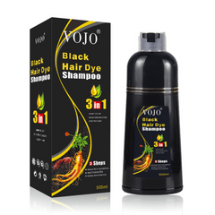 500ml Hair Dye Shampoo Ginger Extract Long Lasting Hair Dye For Men Women
