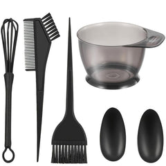 6pcs Hair Coloring Kit for Salon and Home Use