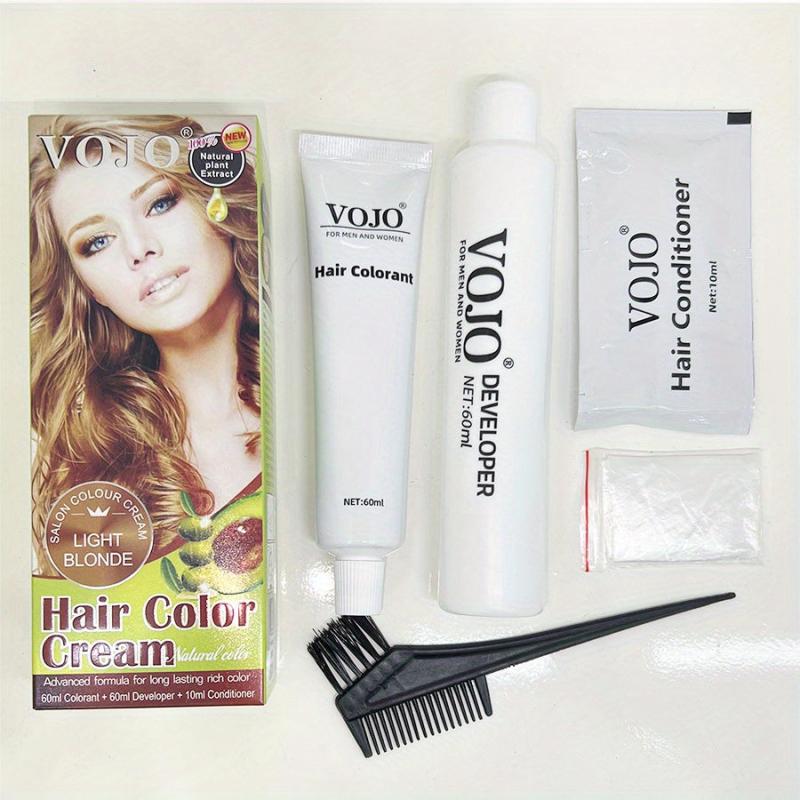 Natural Plant Hair Dye Cream 60ml - 100% Natural Dyes for Hair and Whiskers