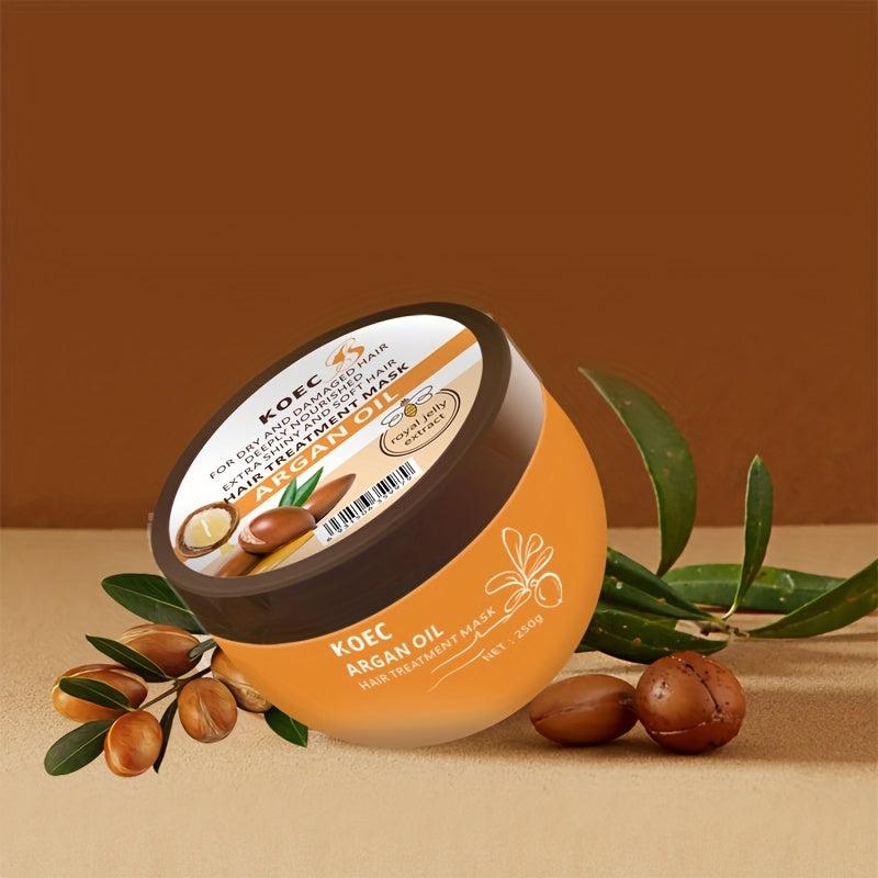 Moroccan Argan Hair Mask Repairs Split Ends and Damaged Hair