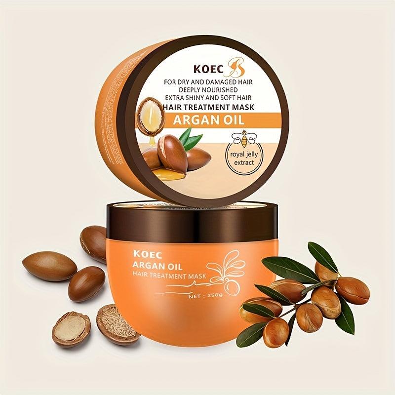 Moroccan Argan Hair Mask Repairs Split Ends and Damaged Hair