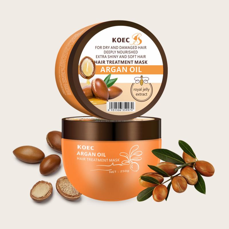 Moroccan Argan Hair Mask Repairs Split Ends and Damaged Hair