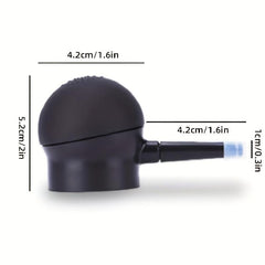 Hair Building Fiber Powder Spray Applicator Nozzle Pump for Salon Barber Home