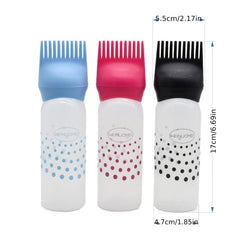 Dyeing Cream Bottle Hair Dyeing and Washing Pot Comb Hair Tools