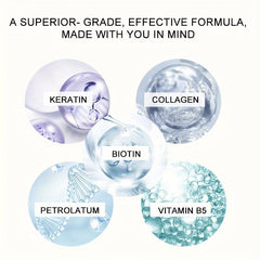 Keratin Hair Mask For Curly Frizzy Damaged Hair