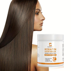 Keratin Hair Mask For Curly Frizzy Damaged Hair