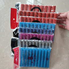 10pcs Perm Rods Set Cold Wave Hair Rollers Curler Styling For Women