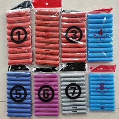 10pcs Perm Rods Set Cold Wave Hair Rollers Curler Styling For Women