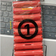 10pcs Perm Rods Set Cold Wave Hair Rollers Curler Styling For Women