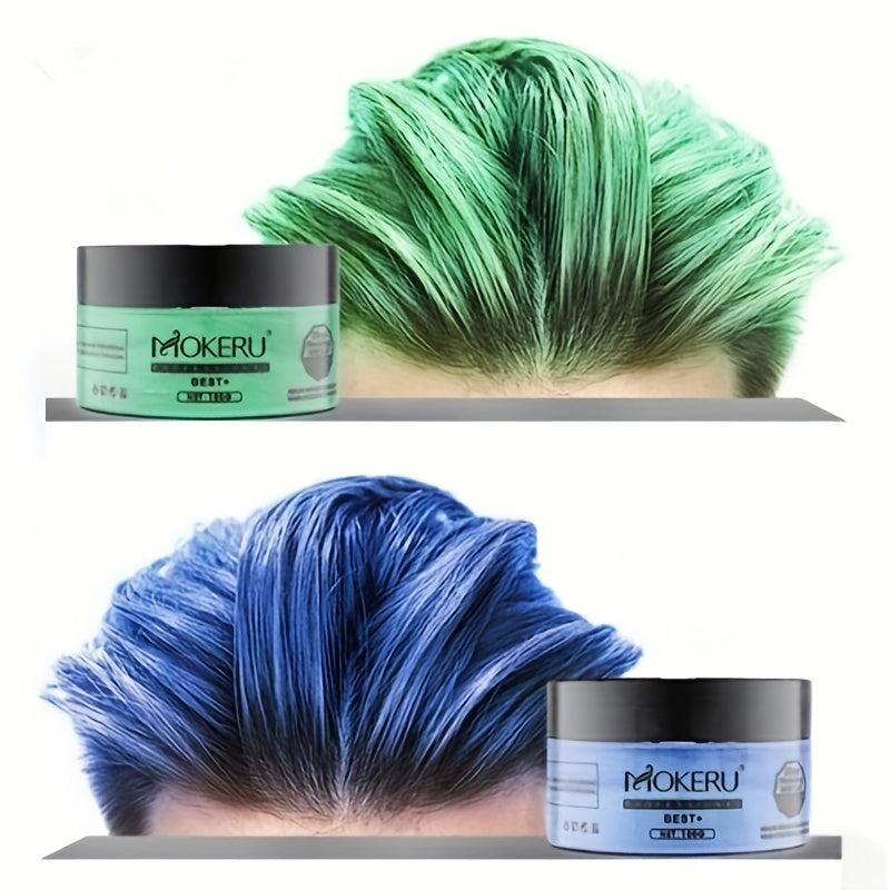 100g Natural Hair Coloring Wax Halloween Temporary Hair Styling Wax