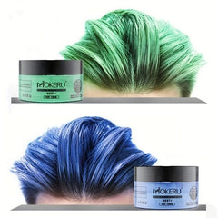 100g Natural Hair Coloring Wax Halloween Temporary Hair Styling Wax