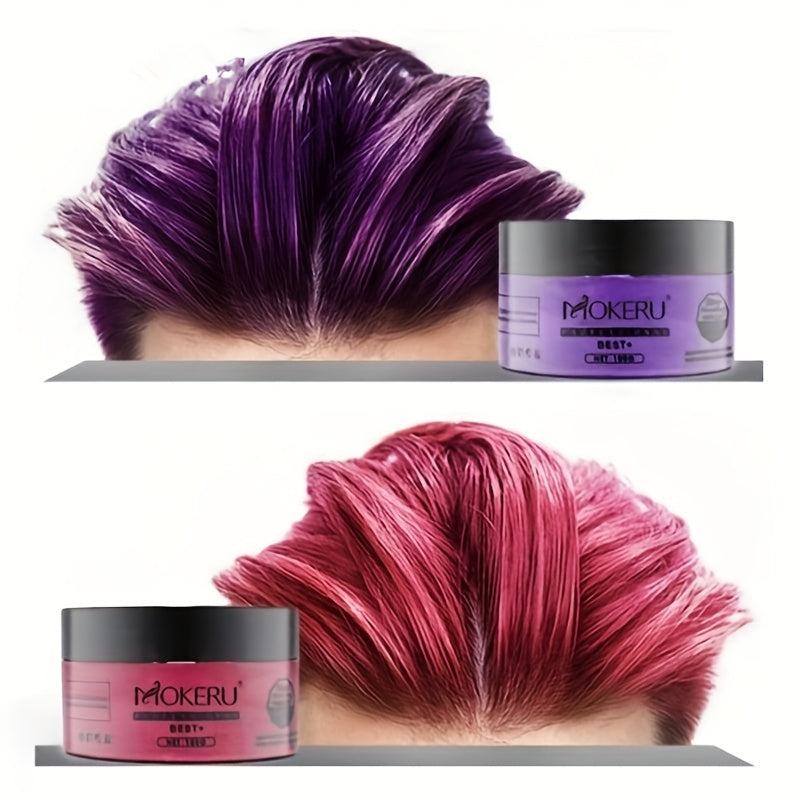 100g Natural Hair Coloring Wax Halloween Temporary Hair Styling Wax