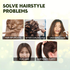 Fluffy Curly Hair Styling Mousse Elastin Anti Frizz Moisturizing Foam