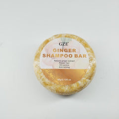 Organic Ginger Shampoo Bar Soap For Hair Natural Hair Care For Women And Men