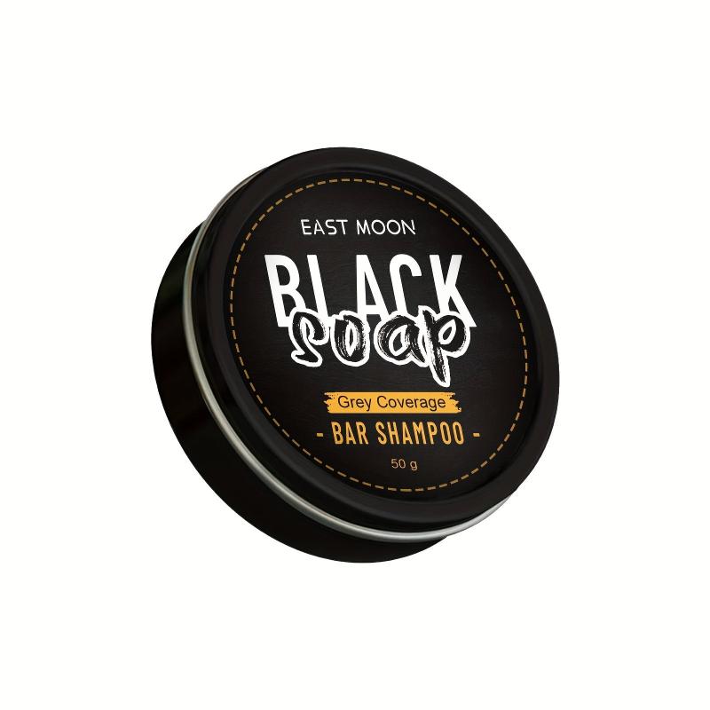 Men's Hair Darkening Shampoo Bar, Cover Grey Hair, Compressed Soap