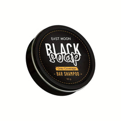 Men's Hair Darkening Shampoo Bar, Cover Grey Hair, Compressed Soap
