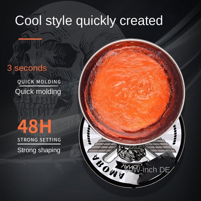Fresh Fragrance Hair Wax Long Lasting Styling Moisturizing Fluffy Hair Wax