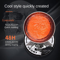 Fresh Fragrance Hair Wax Long Lasting Styling Moisturizing Fluffy Hair Wax