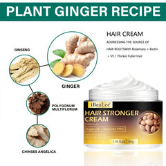 Biotin Hair Strengthening Cream Repair Split Ends Dry Scalp 1.76oz