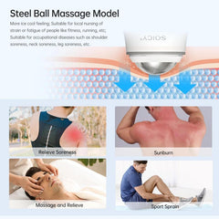 Ice Roller for Face and Body Massage - Skin Care Tool for Wrinkles & Puffiness