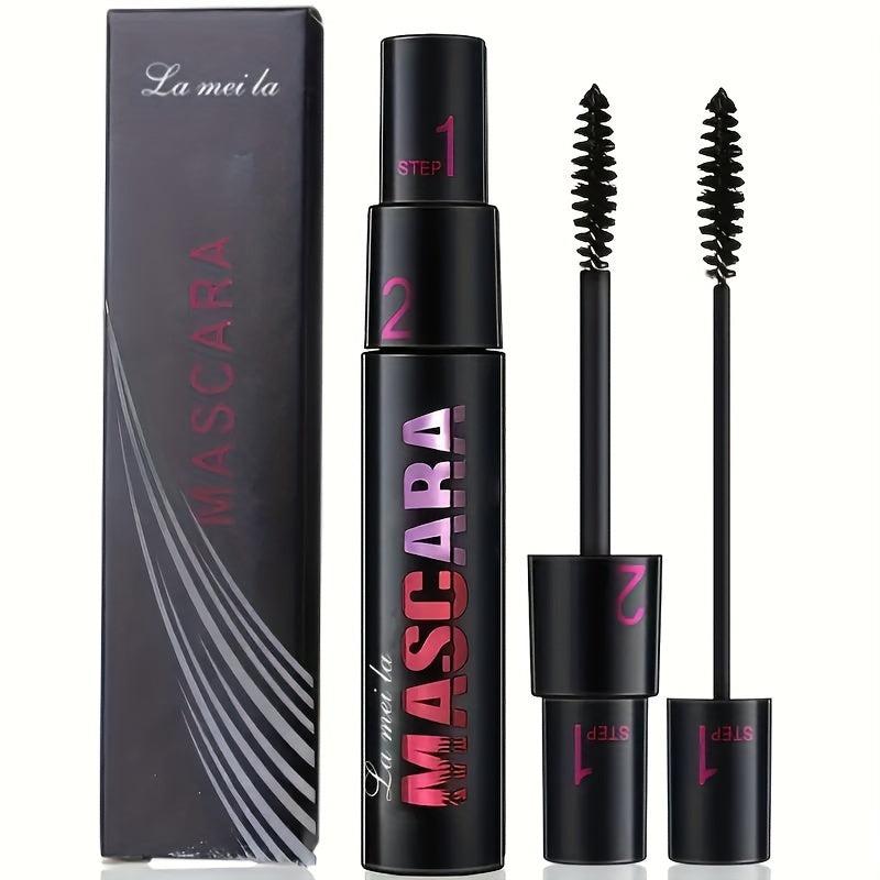 Double Effect Volume Mascara Long Thick and Curling Lashes