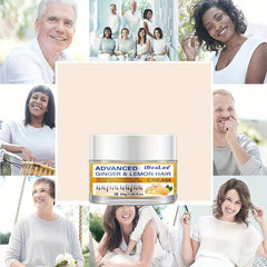 30ml Ginger Lemon Hair Care Cream Soften Hair Moisturize Scalp Essence