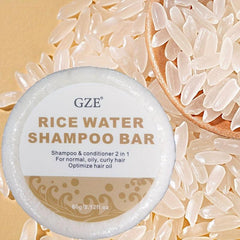 60g Rice Water Shampoo Bar 2 in 1 Hair Shampoo & conditioner