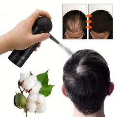 Hair Building Fibers Kit Set - Hair Thickening Fibers & Spray Applicator Pump