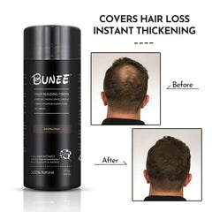 Hair Building Fibers Kit Set - Hair Thickening Fibers & Spray Applicator Pump