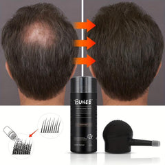 Hair Building Fibers Kit Set - Hair Thickening Fibers & Spray Applicator Pump
