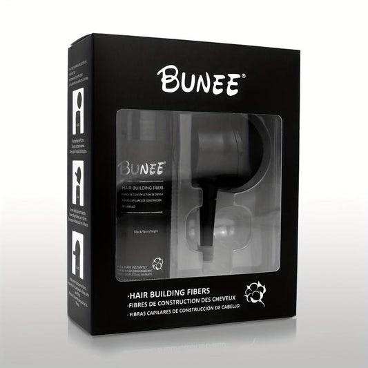 Hair Building Fibers Kit Set - Hair Thickening Fibers & Spray Applicator Pump