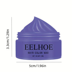 Grandma Grey Hair Wax Dye Pomade for Party Cosplay
