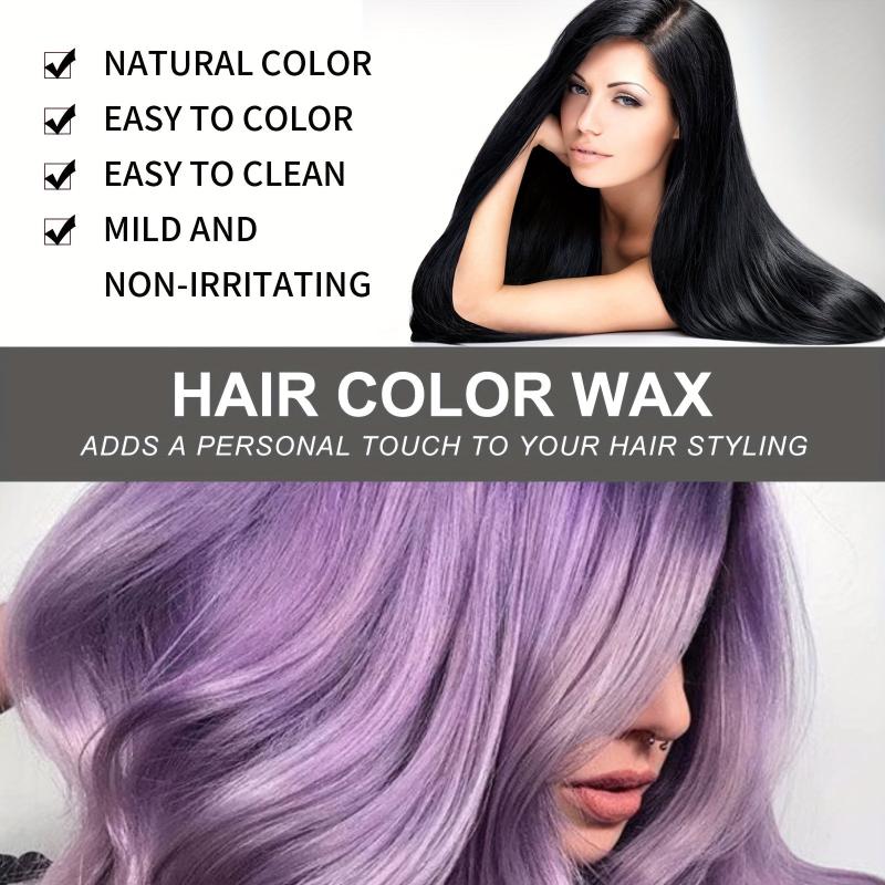 Grandma Grey Hair Wax Dye Pomade for Party Cosplay