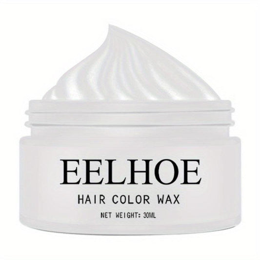 Grandma Grey Hair Wax Dye Pomade for Party Cosplay