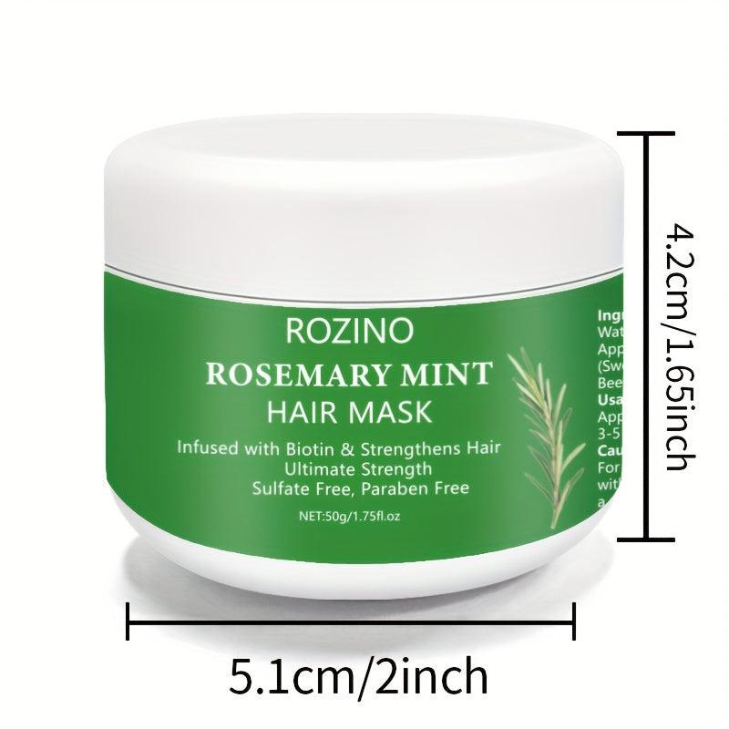 Rosemary Mint Hair Mask for Dry Hair
