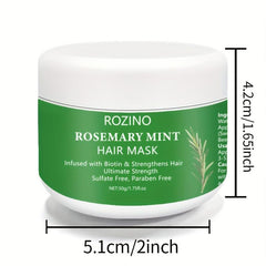 Rosemary Mint Hair Mask for Dry Hair