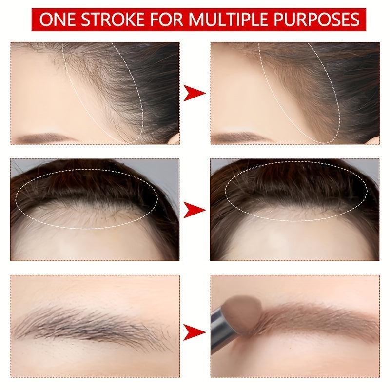Waterproof Hair Shadow Powder Stick for Root Cover Up and Eyebrow Concealer
