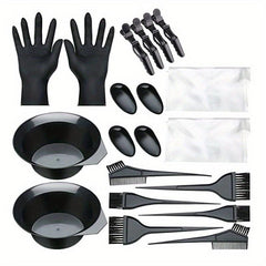 20pcs Hair Dye Set Hair Coloring Highlighting Tools