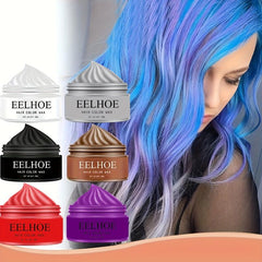 Temporary Hair Wax Halloween DIY Matte Hair Dye Cream
