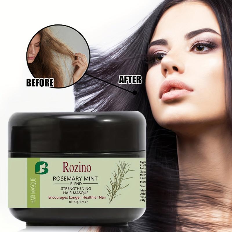 Rosemary Hair Mask for Dry & Frizzy Hair, Biotin Infused