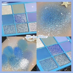 Klein Eyeshadow Palette Matte Finish Waterproof Smokey Eyeshadow