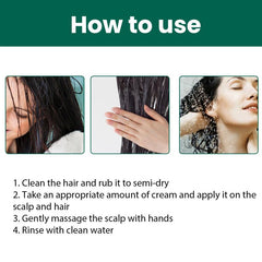 Ginger Essential Hair Dense Cream Daily Use Healthy Hair 30g