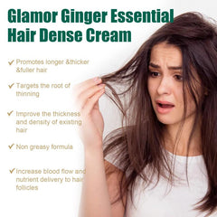 Ginger Essential Hair Dense Cream Daily Use Healthy Hair 30g