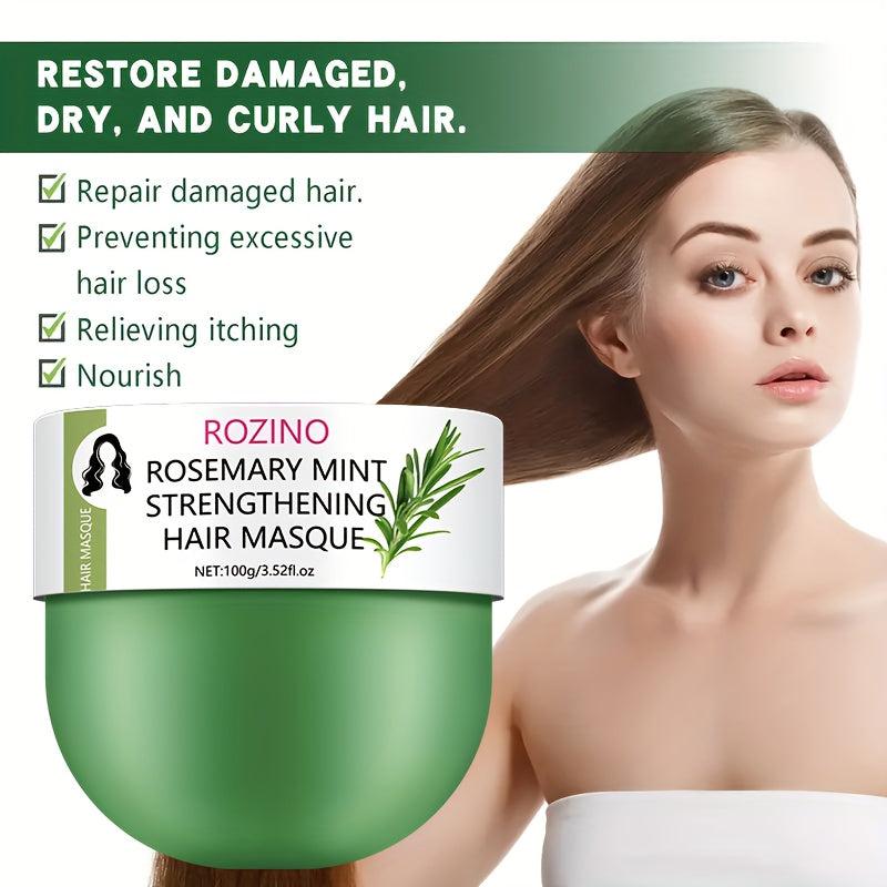 100g Rosemary Peppermint Hair Mask for Smooth Hair Repair