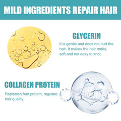 Protein Hair Straightening Cream for All Hair Types