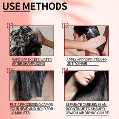 Keratin Deep Moisturizing Hair Mask - Strengthens, Repairs Split Ends, Smoothes