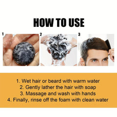 Polygonum Multiflorum & Sesame Hair Soap for Dense Hair