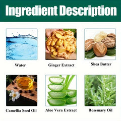 Ginger Hair Serum for Daily Hair Care
